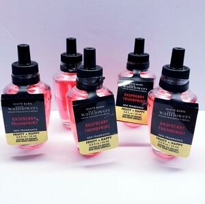 Bath & Body Works RASPBERRY THUMBPRINT Wallflowers Home Fragrance Refill (5 Pcs)